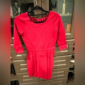 Bebe red dress